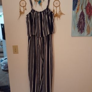 Spaghetti strapped romper